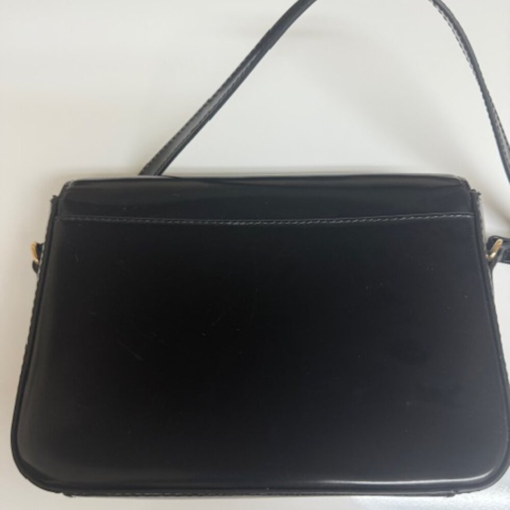 J.CREW Edie Crossbody Bag in Italian Leather in Black - Picture 4 of 6
